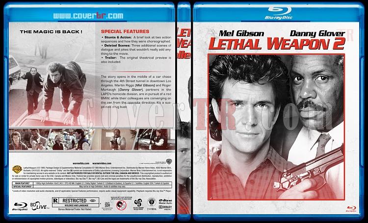 Lethal Weapon Collection (Cehennem Silah Koleksiyonu) - Custom Bluray Cover Set - English [1987-1998]-2jpg