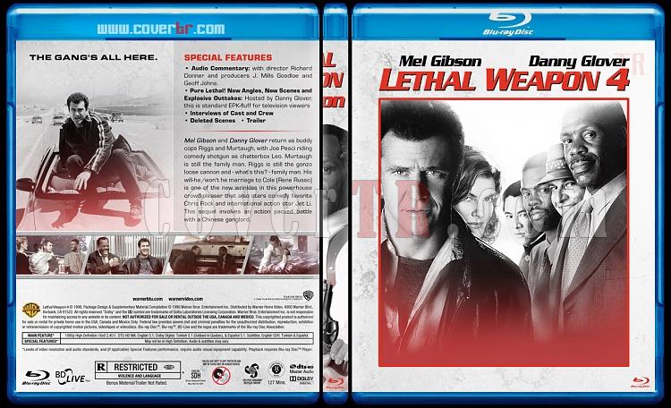 Lethal Weapon Collection (Cehennem Silah Koleksiyonu) - Custom Bluray Cover Set - English [1987-1998]-4jpg