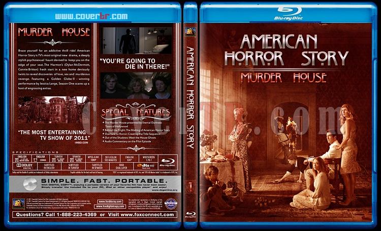 American Horror Story (Seasons 1-2) - Custom Bluray Cover Set - English [2011-?]-1jpg