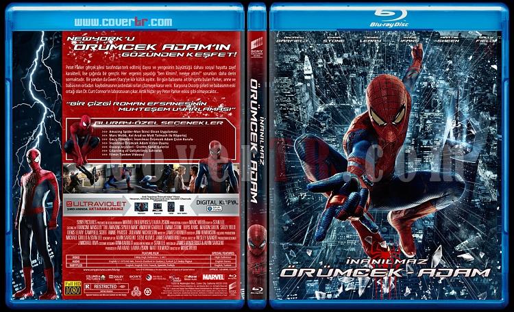 The Amazing Spider-Man (nanlmaz rmcek-Adam) - Custom Bluray Cover Set - Trke [2012-2014]-orumcek-1jpg