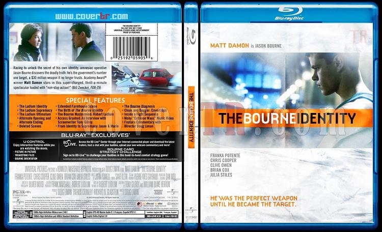 The Bourne Trilogy - Custom Bluray Cover Set - English [2002-2004-2007]-bourne-identity-1jpg