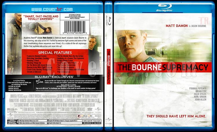 The Bourne Trilogy - Custom Bluray Cover Set - English [2002-2004-2007]-bourne-supremacy-2jpg