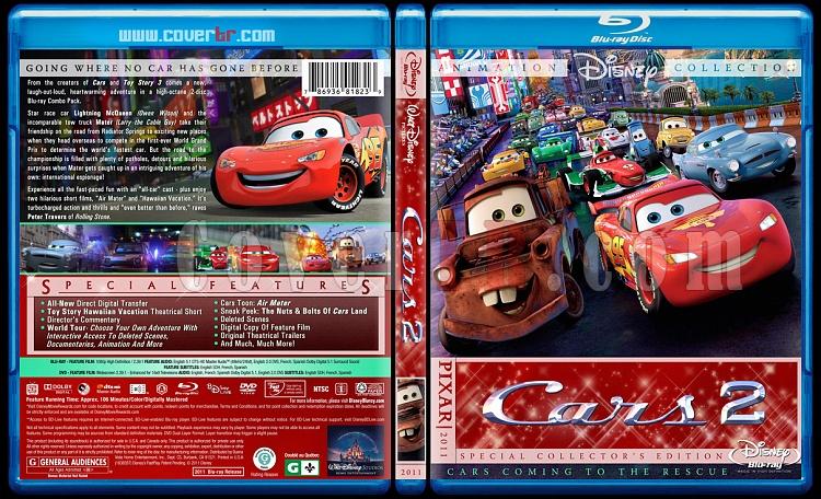 Cars Collection - Custom Bluray Cover Set - English [2006-2011]-cars-2-bluray-coverjpg