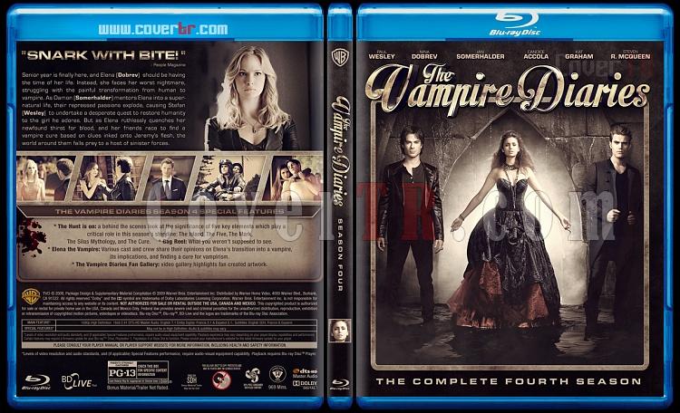 The Vampire Diaries (Seasons 1-5) - Custom Bluray Cover - English [2009-?]-4jpg