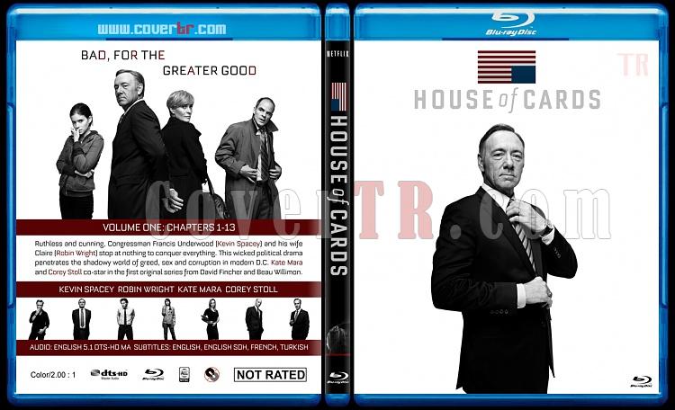 House of Cards (Seasons 1-3) - Custom Bluray Cover Set - English [2013-2015]-house-cards-season-1-blu-ray-ctrjpg