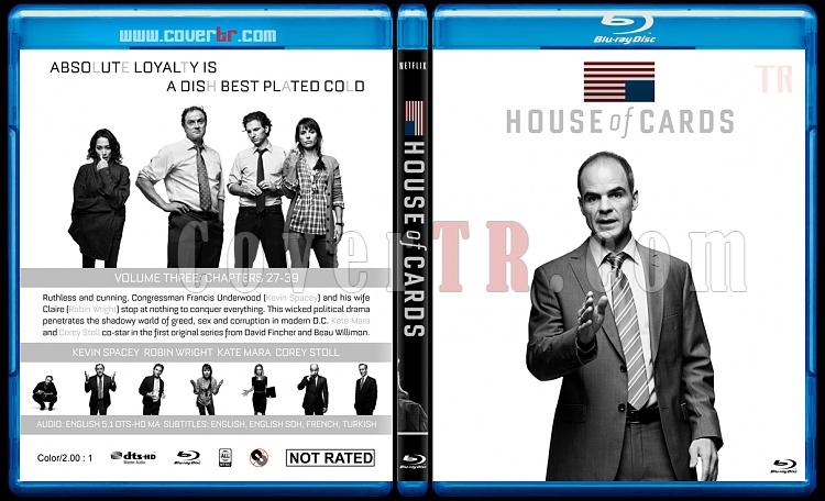 House of Cards (Seasons 1-3) - Custom Bluray Cover Set - English [2013-2015]-house-cards-season-3-blu-ray-ctrjpg
