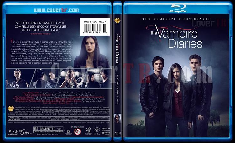 The Vampire Diaries (Seasons 1-6) - Custom Bluray Cover - English [2009-?]-1jpg