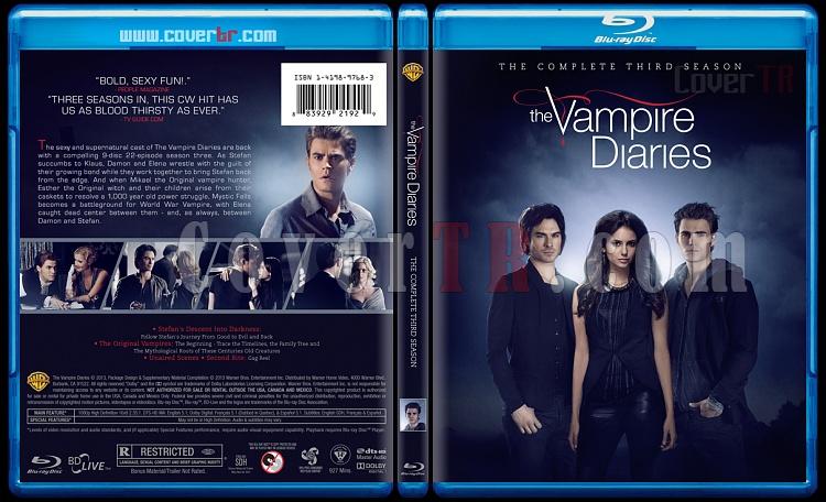 The Vampire Diaries (Seasons 1-6) - Custom Bluray Cover - English [2009-?]-3jpg