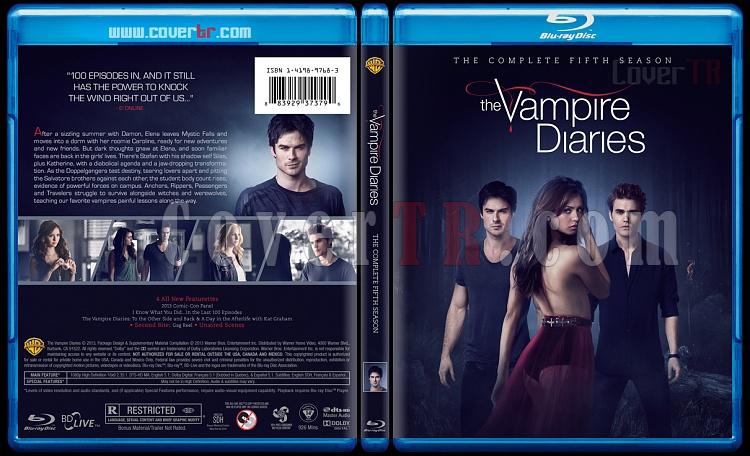 The Vampire Diaries (Seasons 1-6) - Custom Bluray Cover - English [2009-?]-5jpg