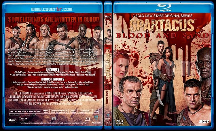 Spartacus (All Seasons) - Custom Bluray Cover Set - English [2010-2013]-1jpg