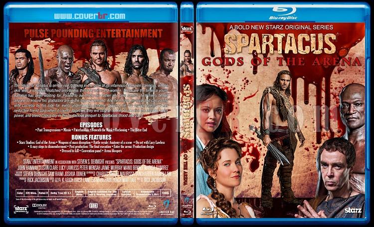 Spartacus (All Seasons) - Custom Bluray Cover Set - English [2010-2013]-2jpg