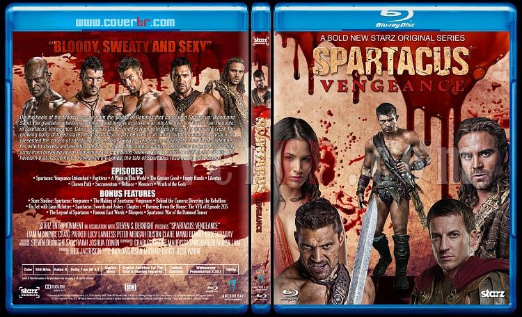 Spartacus (All Seasons) - Custom Bluray Cover Set - English [2010-2013]-3jpg