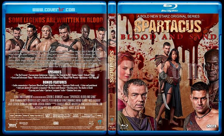 Spartacus (All Seasons) - Custom Bluray Cover Set - English [2010-2013]-1jpg