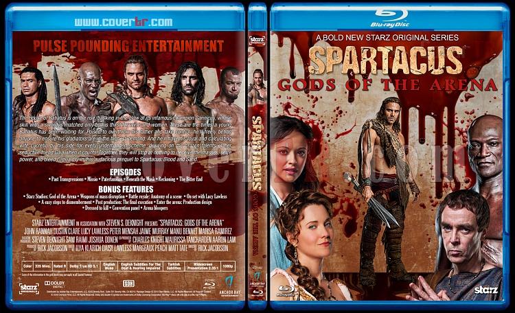 Spartacus (All Seasons) - Custom Bluray Cover Set - English [2010-2013]-2jpg