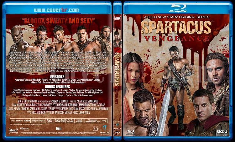 Spartacus (All Seasons) - Custom Bluray Cover Set - English [2010-2013]-3jpg