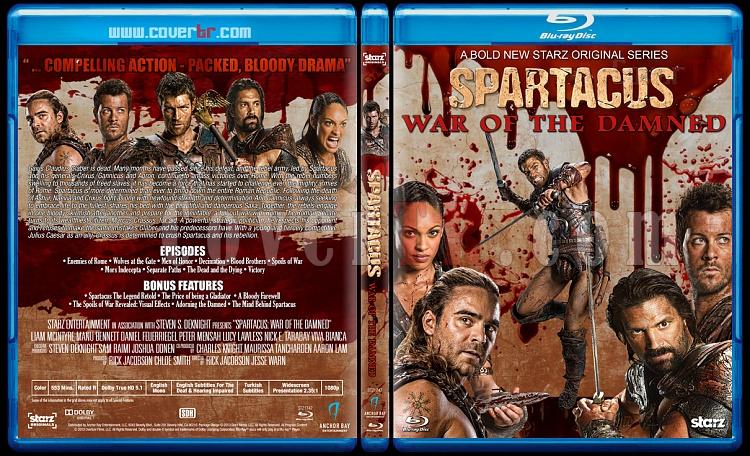 Spartacus (All Seasons) - Custom Bluray Cover Set - English [2010-2013]-4jpg