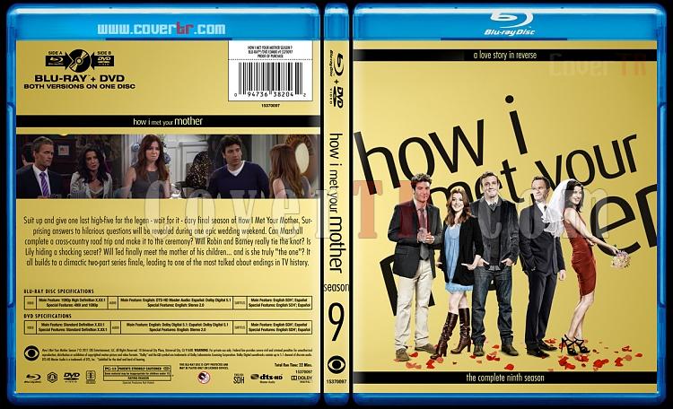 How I Met Your Mother (Seasons 1-9) - Custom Bluray Cover Set - English [2005-2014]-9jpg