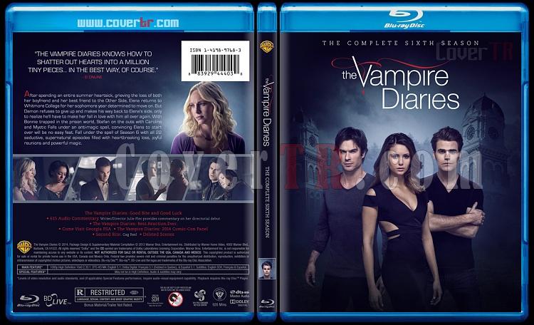 The Vampire Diaries (Seasons 1-6) - Custom Bluray Cover - English [2009-?]-s06jpg