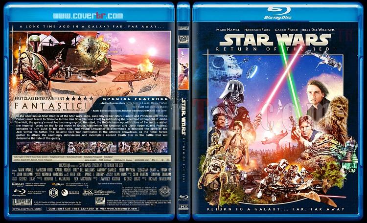 Star Wars (Episode 1-6) - Custom Bluray Cover Set - English [1977-2005]-6_star_wars_episode_vi_return_of_the_jedi_blue_ctrjpg