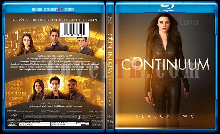 Continuum (Season 1-3) - Custom Bluray Cover Set - English [2012-?]-continuumseason2bluraycoverbunnydojojpg