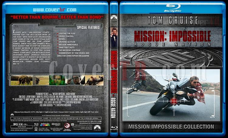 Mission: Impossible Collection - Custom Bluray Cover Set - English [1996-2015]-5jpg