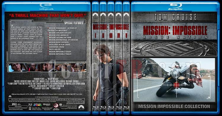 Mission: Impossible Collection - Custom Bluray Cover Set - English [1996-2015]-0jpg