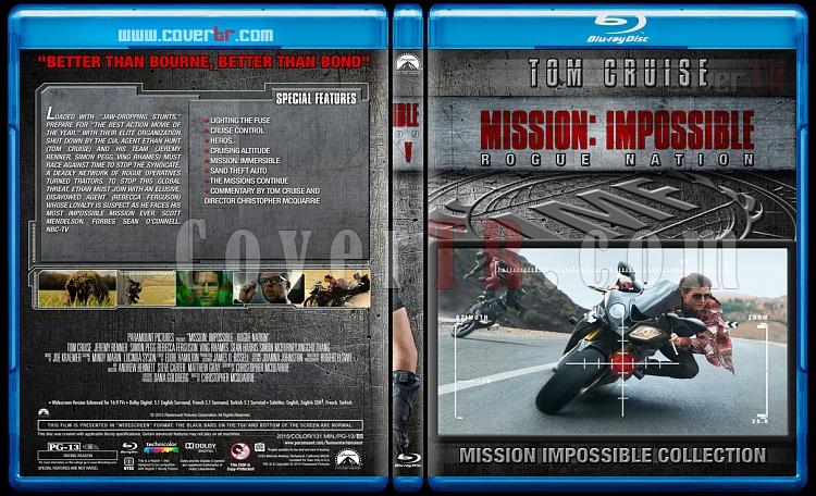 Mission: Impossible Collection - Custom Bluray Cover Set - English [1996-2015]-5jpg