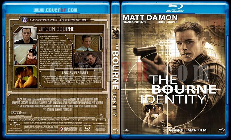 The Bourne Collection - Custom Bluray Cover Set - English [2002-2012]-1jpg