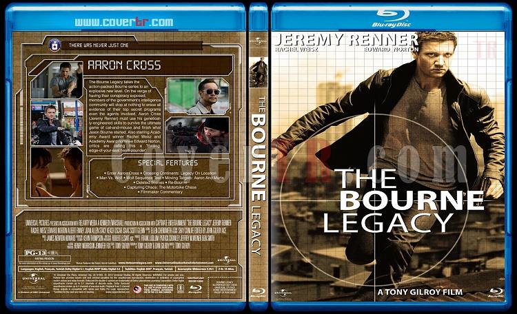 The Bourne Collection - Custom Bluray Cover Set - English [2002-2012]-4jpg