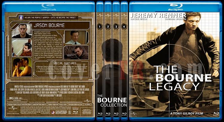 The Bourne Collection - Custom Bluray Cover Set - English [2002-2012]-0jpg
