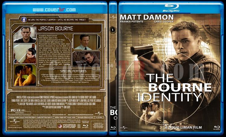 The Bourne Collection - Custom Bluray Cover Set - English [2002-2012]-1jpg
