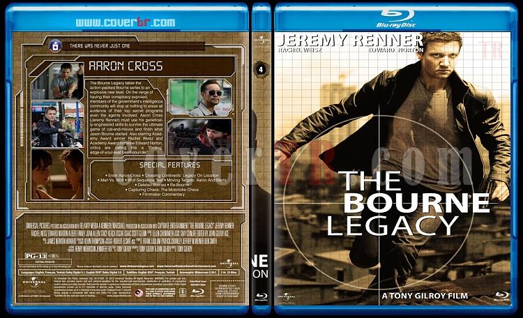 The Bourne Collection - Custom Bluray Cover Set - English [2002-2012]-4jpg