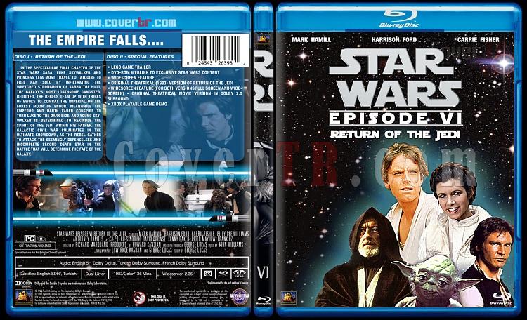 Star Wars Collection - Custom Bluray Cover Set - English [1977-2015]-6jpg