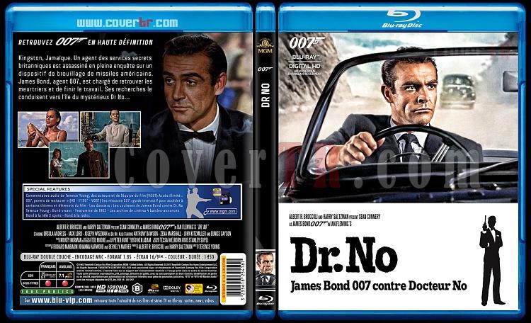 007 James Bond Collection - Custom Bluray Cover Set - French [1962-2015]-1-007-dr-nojpg
