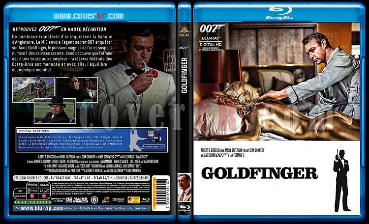 007 James Bond Collection - Custom Bluray Cover Set - French [1962-2015]-3-007-goldfingerjpg