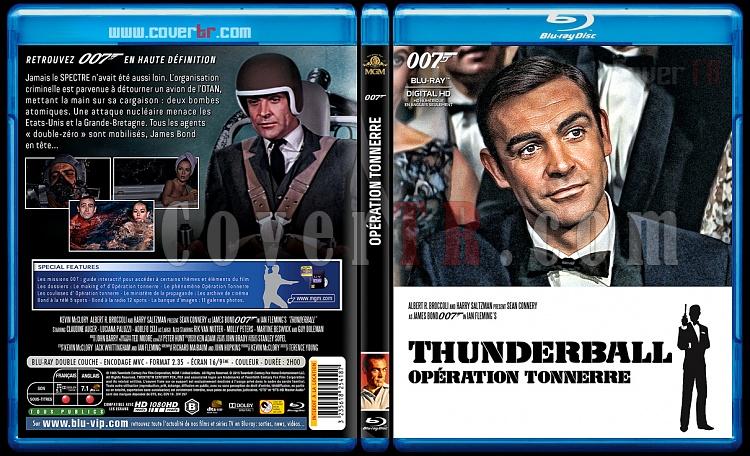 007 James Bond Collection - Custom Bluray Cover Set - French [1962-2015]-4-007-opiration-tonnerrejpg