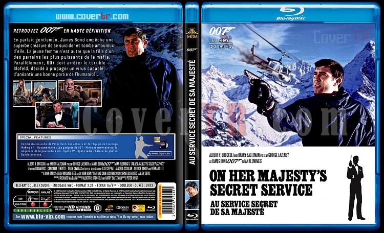 007 James Bond Collection - Custom Bluray Cover Set - French [1962-2015]-6-007-au-service-secret-de-sa-majestijpg