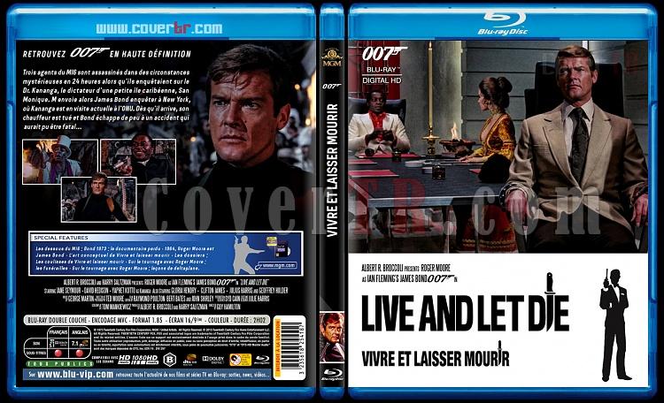 007 James Bond Collection - Custom Bluray Cover Set - French [1962-2015]-8-007-vivre-et-laisser-mourirjpg