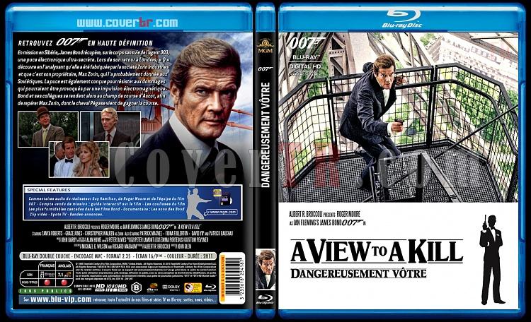 007 James Bond Collection - Custom Bluray Cover Set - French [1962-2015]-14-007-dangereusement-votrejpg