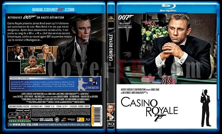 007 James Bond Collection - Custom Bluray Cover Set - French [1962-2015]-21-007-casino-royalejpg