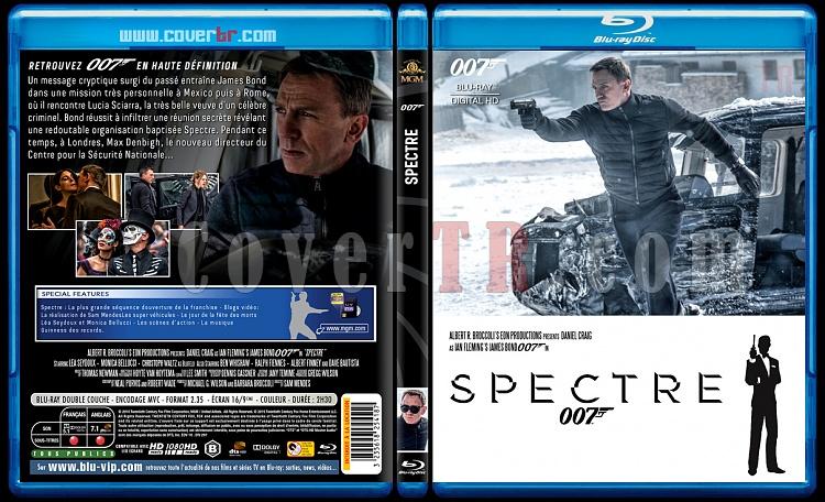 007 James Bond Collection - Custom Bluray Cover Set - French [1962-2015]-24-007-spectrejpg
