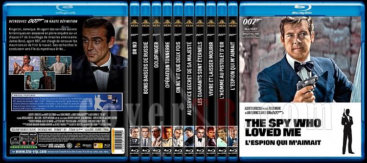 007 James Bond Collection - Custom Bluray Cover Set - French [1962-2015]-1jpg