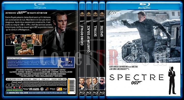 007 James Bond Collection - Custom Bluray Cover Set - French [1962-2015]-3jpg