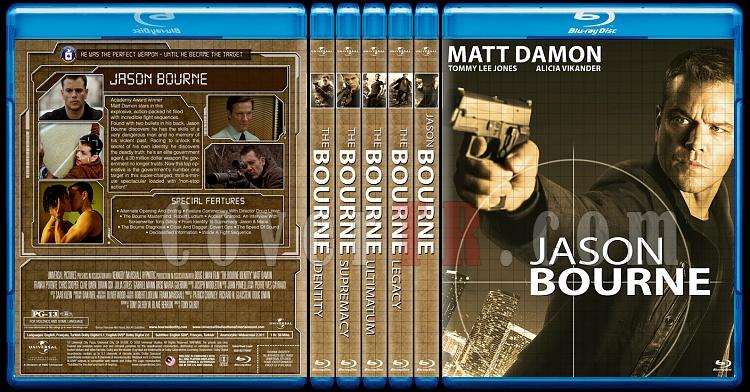 The Bourne Collection - Custom Bluray Set - English [2002-2016]-00jpg
