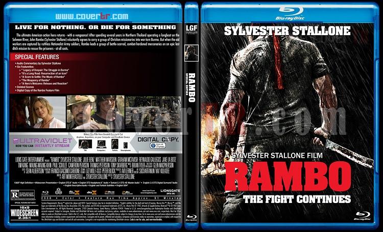 Rambo Collection - Custom Bluray Cover Set - English [1982-2008]-4jpg