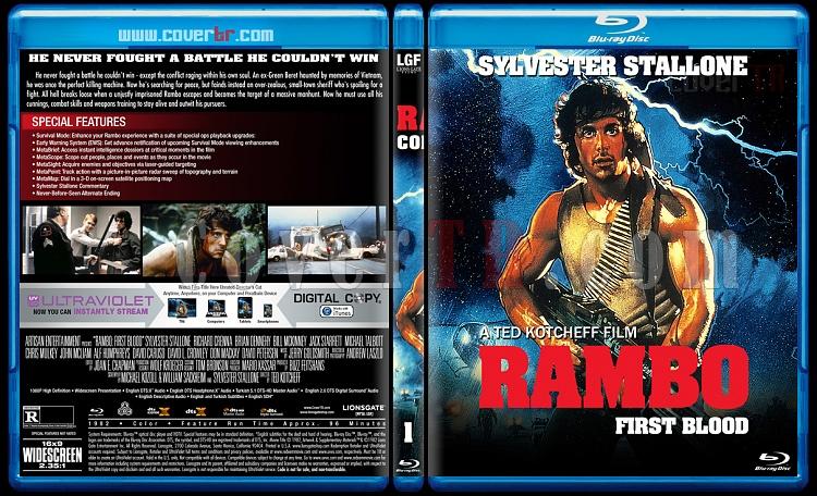 Rambo Collection - Custom Bluray Cover Set - English [1982-2008]-1jpg