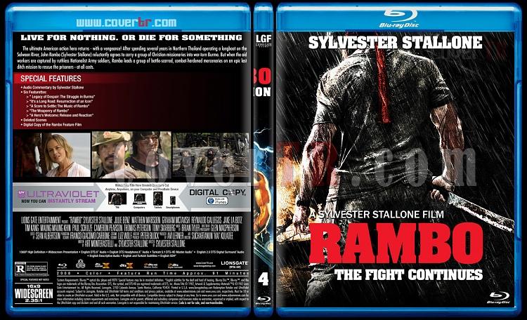 Rambo Collection - Custom Bluray Cover Set - English [1982-2008]-4jpg