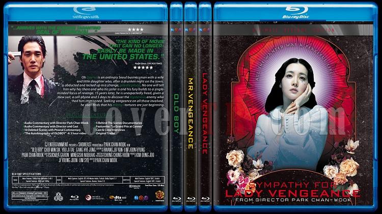 The Vengeance Trilogy - Custom Bluray Cover Set - English [2002-2005]-br-spine-copyjpg