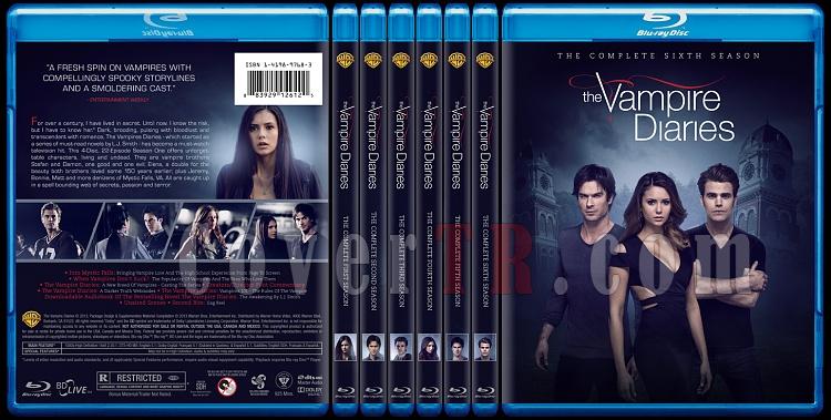 The Vampire Diaries (Seasons 1-6) - Custom Bluray Cover - English [2009-?]-0jpg