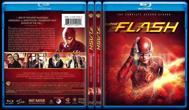 The Flash (Seasons 1-2) - Custom Bluray Cover Set - English [2014-?]-alljpg